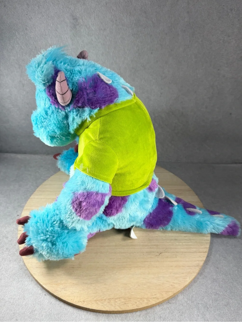 Disney Pixar Monsters University Sulley Plush Oozma Kappa Green Shirt Size 9